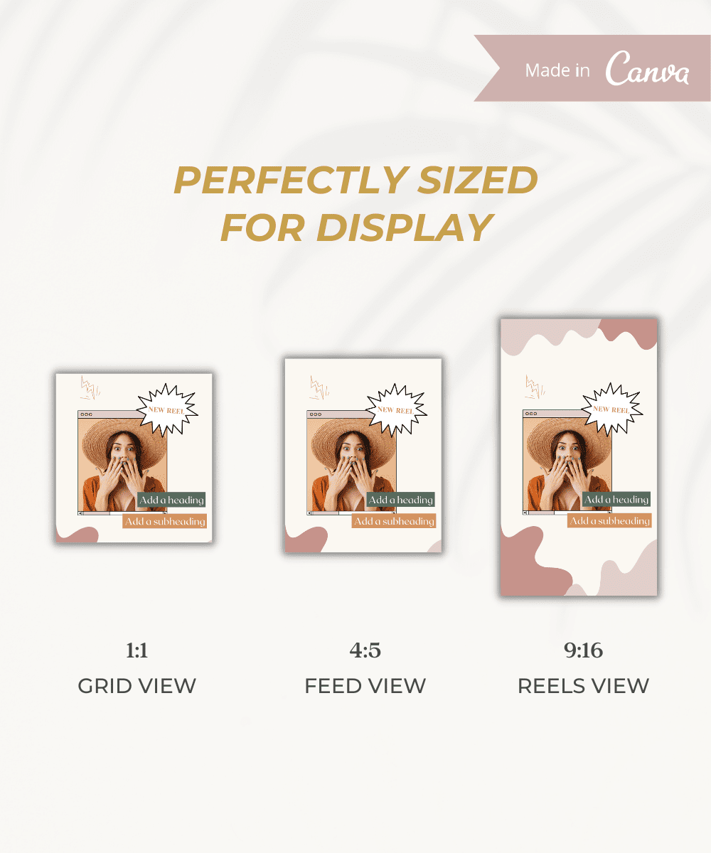 Customize 82+ Instagram Reel Cover Templates Online - Canva